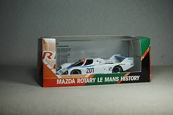 Amazon.co.jp: 1/43 Le Mans Japanese Trio spark MAZDA 757#201